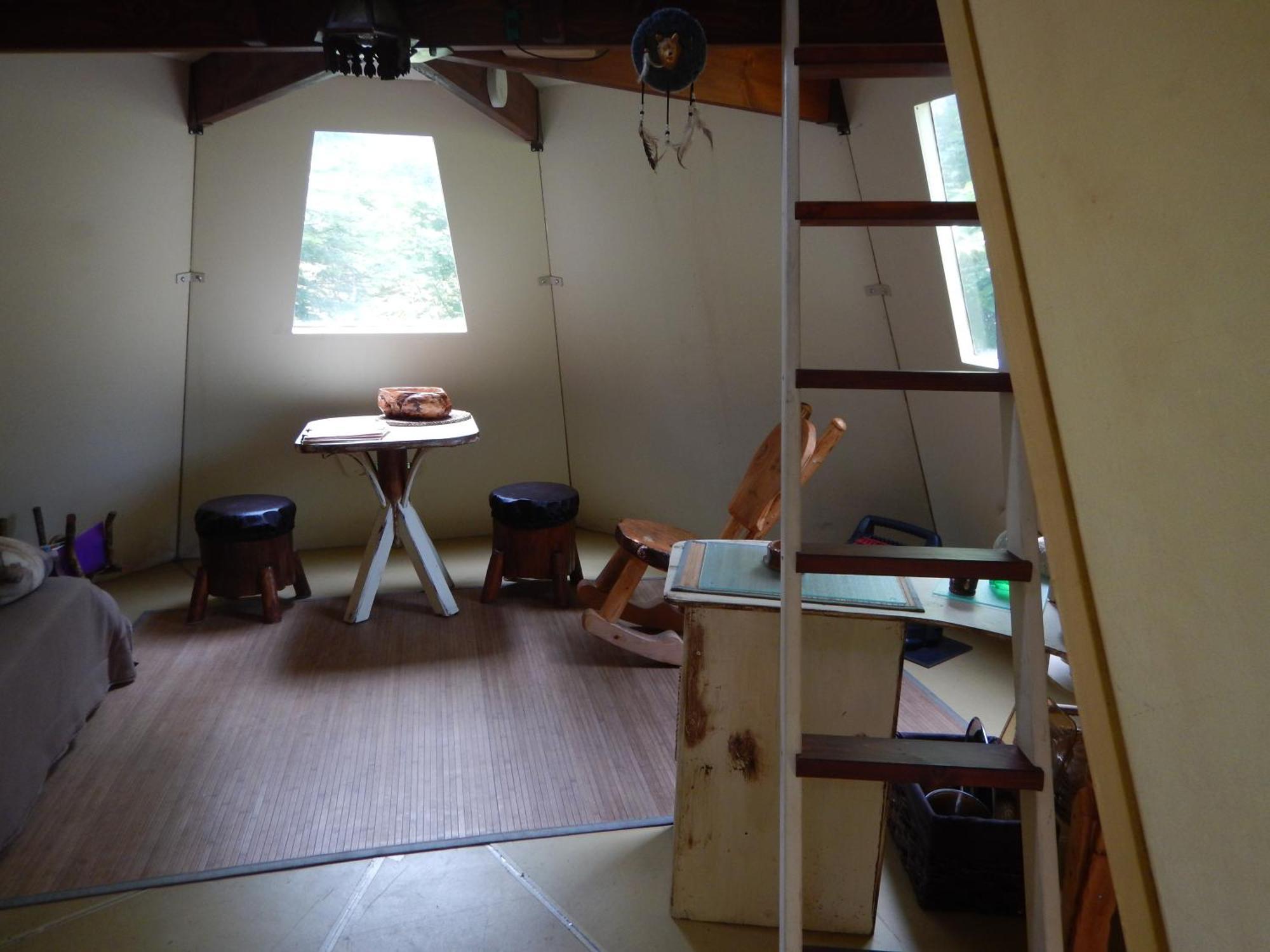 Aux Tipis De La Riviere Sauvage Villa Saint Romain Ngoại thất bức ảnh