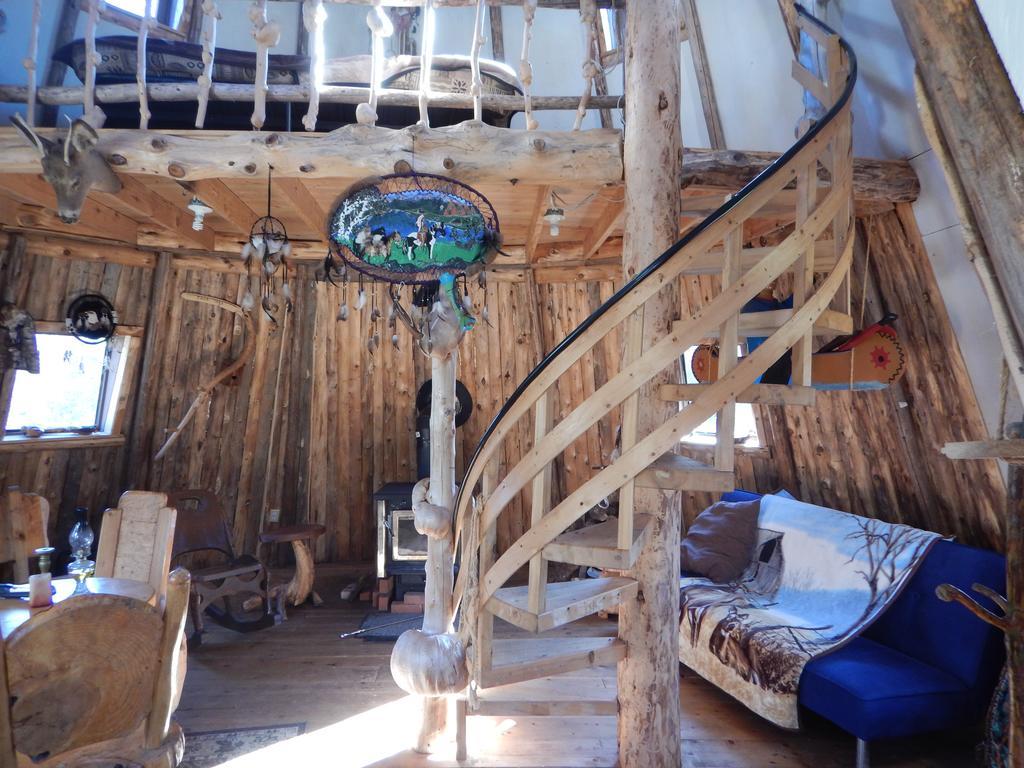 Aux Tipis De La Riviere Sauvage Villa Saint Romain Ngoại thất bức ảnh