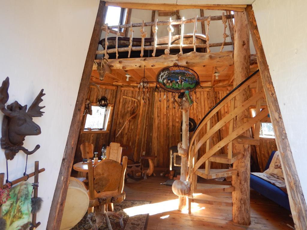 Aux Tipis De La Riviere Sauvage Villa Saint Romain Ngoại thất bức ảnh
